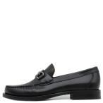 フェラガモ ローファー FORT ガンチーニ レザー ブラック 7 黒 靴 762695