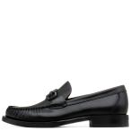 フェラガモ ローファー FORT ガンチーニ レザー ブラック 7 1/2 黒 0762695