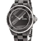 【3年保証】 シャネル J12 アンタイトル 38mm リミテッド H5581 ブラック セラミック 黒 限定 自動巻き メンズ 腕時計