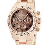 【3年保証】 ロレックス コスモグラフ デイトナ 116505 新品同様 ランダム番 K18RG無垢 チョコレート ブラウン 自動巻き メンズ 腕時計