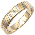 ブルガリ リング 指輪 トゥボガス リング ゴールド 18K 750 18金 トリプルカラー Ring 3カラー 15.5号