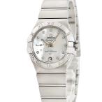 【3年保証】 オメガ コンステレーション ブラッシュ プチセコンド 127.10.27.20.55.001 純正ダイヤ シェル 自動巻き レディース 腕時計