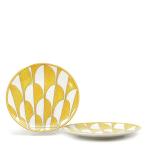 エルメス 食器 パンプレート ソレイユ ドゥ エルメス 2枚セット P046012P 磁器 イエロー 新品 未使用 黄色 ポーセリン お皿