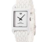 【3年保証】 トムフォード N.004 オーシャンプラスチック タイムピース TF0120249879 未使用 白 クオーツ メンズ レディース 腕時計