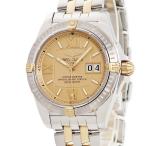 【3年保証】 ブライトリング コックピット C49350 B495H39PAO K18YG×SS コンビ ビッグデイト 逆回転防止ベゼル 自動巻き メンズ 腕時計