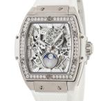 【3年保証】 ウブロ スピリットオブビッグバン ムーンフェイズ チタニウム 647.NE.2070.RW.1204 純正ダイヤ 自動巻き メンズ 腕時計