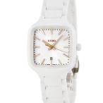 【3年保証】 ラドー トゥルー スクエア R27072012 未使用 デイト ハイテクセラミックス クオーツ レディース 腕時計 【中古】