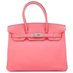エルメス ハンドバッグ バーキン30 トゴ ピンク 【中古】