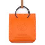 エルメス バッグチャーム サックオランジュ アニョーミロ オレンジ 新品 未使用 バッグモチーフ
