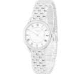 【3年保証】 ロンジン 腕時計 フラッグシップ L4.374.4.21.6 自動巻き レディース 新品未使用 ホワイト 白 デイト ローマン