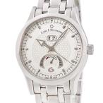 【3年保証】 カール F ブヘラ マネロ ビッグデイト パワーリザーブ 10905.08 ラウンド アラビア シースルーバック 自動巻き メンズ 腕時計