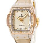 【3年保証】 ウブロ スピリット オブ ビッグバン ベージュセラミック 665.CZ.898B.LR.1204 K18KG 純正ダイヤ 自動巻き メンズ 腕時計