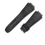 リシャール・ミル 腕時計パーツ 純正 メンズ ガルーシャ エイ革 本革 レザー 替え ベルト ストラップ スペア 予備 交換 パーツ 27mm ブラック 黒