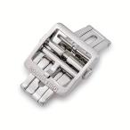 ルイヴィトン 腕時計パーツ 純正 メンズ SS製 Dバックル 18mm幅対応 ステンレス スチール フォールディング パーツ 替え 交換 予備 シルバー 銀