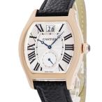 【3年保証】 カルティエ 腕時計 トーチュ XL ラージデイト&amp;スモールセコンド W1556234 手巻き メンズ K18PG無垢 トノウ ギヨシェ