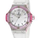 【3年保証】 ウブロ ビッグバン トゥッティ フルッティ ローズ 361.SP.6010.LR.1933 メーカーOH済 サファイア クオーツ レディース 腕時計