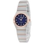 【★10％OFF】【3年保証】 オメガ 腕時計 コンステレーション マンハッタン 131.25.25.60.53.002 クオーツ レディース 新品未使用 K18RG×SS ダイヤ