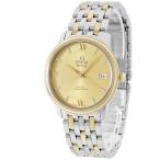 【★10％OFF】【3年保証】 オメガ 腕時計 デ ヴィル プレステージ コーアクシャル 424.20.37.20.58.001 自動巻き メンズ 新品未使用 K18YG×SS ダイヤ