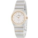 【★10％OFF】【3年保証】 オメガ 腕時計 コンステレーション マンハッタン 131.25.28.60.52.002 クオーツ レディース 新品未使用 K18YG×SS ダイヤ