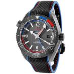 【★10％OFF】【3年保証】 オメガ 腕時計 シーマスター プラネットオーシャン 600M GMT 215.92.46.22.01.004 自動巻き メンズ 新品未使用 黒 デイト