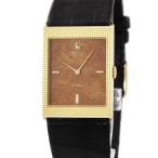 【3年保証】 ロレックス 腕時計 チェリーニ ウッドダイヤル 4127 手巻き メンズ OH済 N番 K18YG無垢 バールマホガニー ヴィンテージ