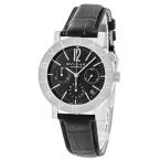 【3年保証】 ブルガリ 腕時計 ブルガリブルガリ クロノグラフ BB38BSLDCH/N 101375 自動巻き メンズ 新品未使用 ブラック デイト