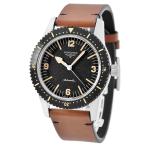 【3年保証】 ロンジン 腕時計 ヘリテージ スキンダイバー L2.822.4.56.2 自動巻き メンズ 新品未使用 ブラック 回転ベゼル 復刻