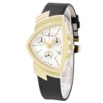 【3年保証】 ハミルトン 腕時計 ベンチュラ H24422751 クオーツ メンズ 新品未使用 クロノグラフ デイト イエローPVDコーティング