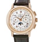 【3年保証】 ゼニス 腕時計 クロノマスター T トリプルカレンダー ムーンフェイズ 17.0240.410/01 自動巻き メンズ OH済 K18RG無垢
