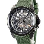 【3年保証】 ノルケイン 腕時計 インディペンデンス スケルトン 40MM N3008.07B01.G01.R01 自動巻き メンズ 新品同様 ブラック DLC加工