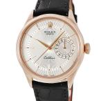 【3年保証】 ロレックス 腕時計 チェリーニ デイト 50515 自動巻き メンズ ランダム番 K18エバーローズゴールド無垢 ギョウシェ