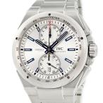 【3年保証】 IWC 腕時計 インヂュニア クロノグラフ レーサー IW378510 自動巻き メンズ シルバー 青針 スモールセコンド デイト