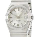 【3年保証】 オメガ 腕時計 コンステレーション ダブルイーグル パーペチュアルカレンダー 1513.30.00 クオーツ メンズ シルバー