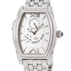 【3年保証】 ジャケ・ドロー 腕時計 トノー GMT ヴォヤージュ2000 J001130003 手巻き メンズ シルバー スモールセコンド