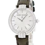 【3年保証】 ハリーウィンストン 腕時計 プルミエール 31mm PRNQHM31WW001 クオーツ レディース K18WG無垢 純正ダイヤ シェル バー