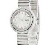 【3年保証】 ピアジェ 腕時計 ポセション G0A48380 クオーツ レディース 純正ダイヤ シルバー サンレイ 回転ベゼル