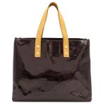 ショッピングヴェルニ ルイヴィトン ハンドバッグ リード PM モノグラムヴェルニ パープル 紫 エナメル加工  M91993 中古