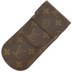  Louis Vuitton очки кейс ete.iryu сеть laba монограмма парусина Brown чай очки inserting очки кейс M62970 б/у 