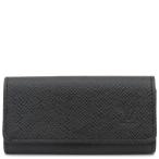 ショッピングヴィトン ルイヴィトン キーケース ミュルティクレ4 タイガ ブラック 黒 鍵入れ  M30522 中古