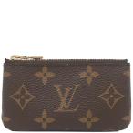 ルイヴィトン コインケース ポシェット クレ モノグラムキャンバス ブラウン 茶 キーチェーン付き   M62650 中古