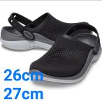 クロックス crocs メンズ レディース サンダル ライトライド 360 クロッグ LiteRide 360 Clog 206708 カジュアル クロッグサンダル ブラック/スレートグレー