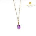 Yahoo! Yahoo!ショッピング(ヤフー ショッピング)アメジスト 天然石ネックレス K10