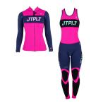 JETPILOT　ジェットパイロット　レディス用 ウエットスーツ　ジャケット＆ジョン２ピース　ピンク　Ｍサイズ　JA21251PK-10