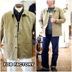 FOBFACTORY エフオービーファクトリー デッキカバーオール ミリタリージャケット F2451