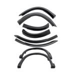 三菱?アウトランダーOUTLANDERPHEVGF7W GG2W型用オーバーフェンダーアーチモールホイールガーニッシュ前後左右8Pセット