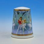 シンブル（指貫）イギリス　ロイヤルウースター　Royal Ballet Giselle　Swan Lake ロイヤルバレエシリーズ　白鳥の湖