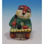 シンブル （指貫）フランクリンミント FRANKLIN ALPHABET ANIMAL1985  X