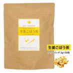 ハーブティー 生姜ごぼう茶 60g 2g×30包 健康茶 ティーバッグ ノンカフェイン ジンジャー 無添加 ノンカフェイン