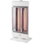 【送料込み(一部地域除く)】 【暖房器具】TEKNOS(テクノス) カーボンヒーター 900W/450W管2灯切替式 ホワイト CHM-4532(W)【590】
