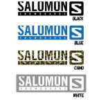 【スノーステッカー】SALOMON(サロモン) STICKER M(カッティングタイプ)SIZE:W270×H58mm【750】